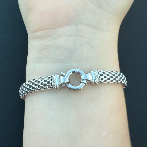 Diamond Silver Heart Bracelet - Picture 5 of 5